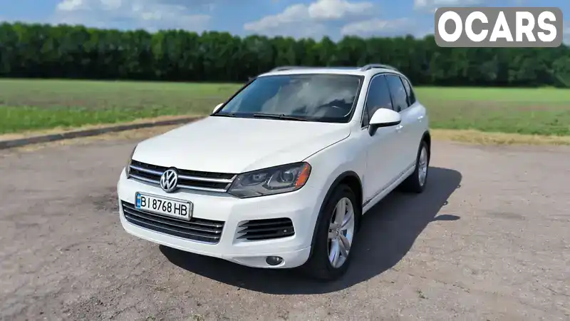 Внедорожник / Кроссовер Volkswagen Touareg 2012 3 л. Автомат обл. Полтавская, Кременчуг - Фото 1/18