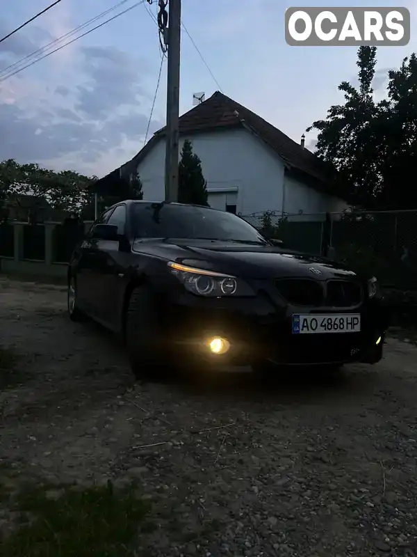 Седан BMW 5 Series 2005 3 л. Автомат обл. Закарпатська, Іршава - Фото 1/20