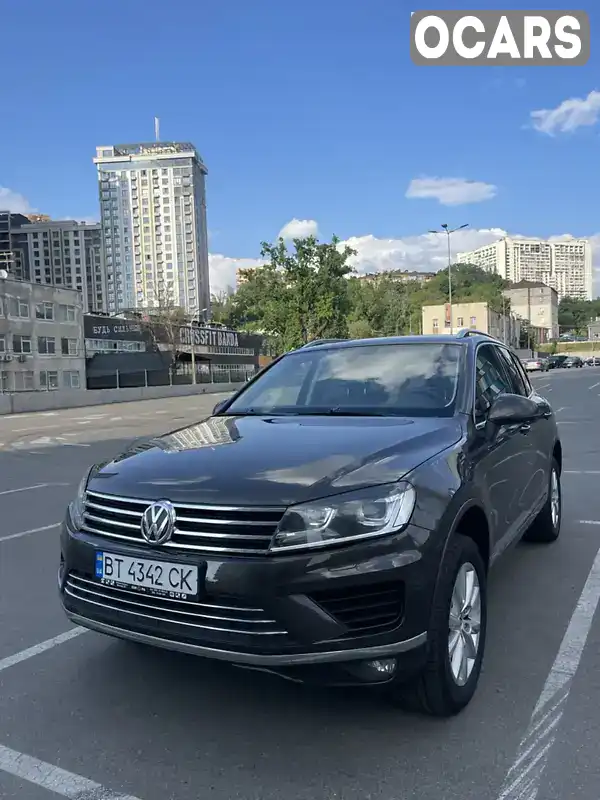 Позашляховик / Кросовер Volkswagen Touareg 2017 3 л. Автомат обл. Київська, Київ - Фото 1/15