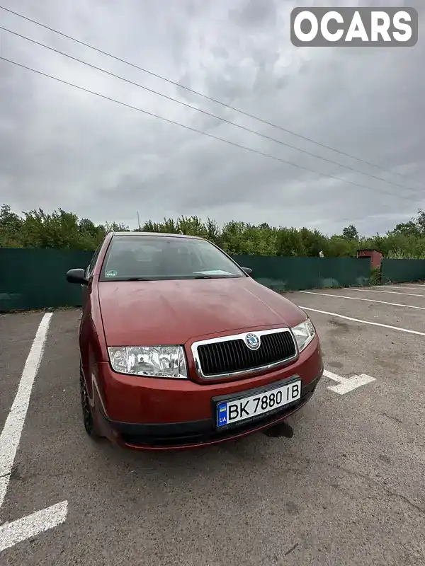 Хэтчбек Skoda Fabia 2003 1.2 л. Ручная / Механика обл. Ровенская, Ровно - Фото 1/9