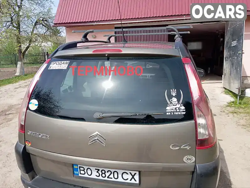 Микровэн Citroen C4 Picasso 2008 2 л. Робот обл. Тернопольская, Чортков - Фото 1/21