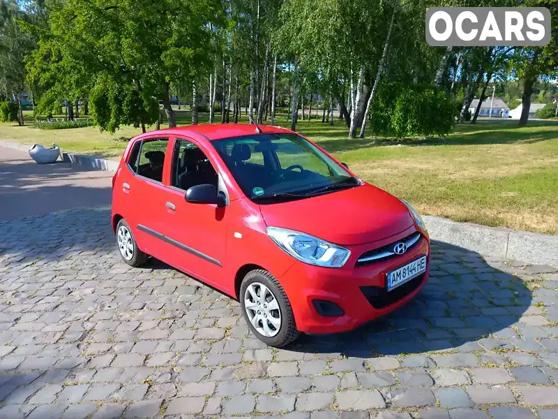 Хетчбек Hyundai i10 2011 1.1 л. Ручна / Механіка обл. Житомирська, Житомир - Фото 1/21