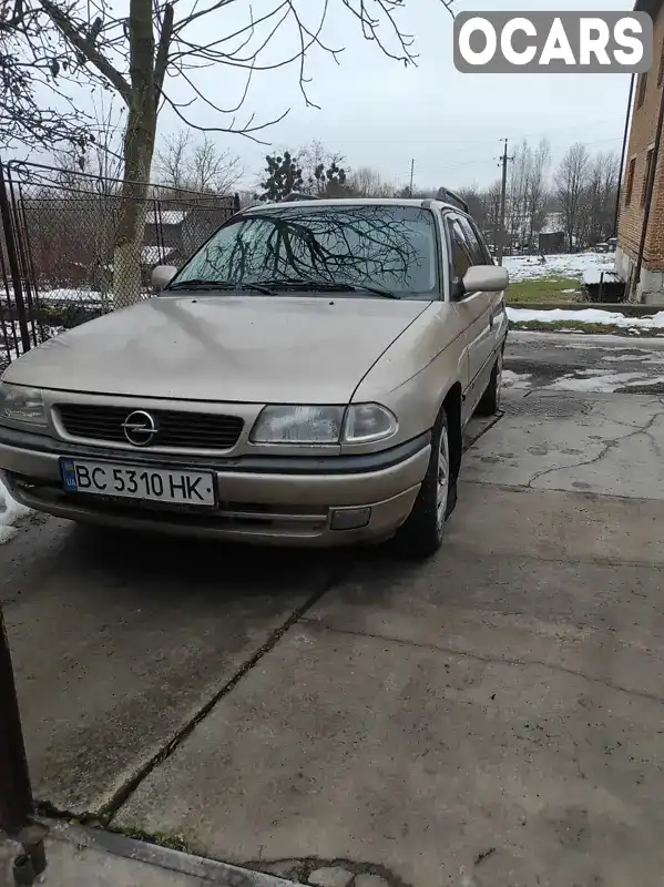 Универсал Opel Astra 1997 1.6 л. Ручная / Механика обл. Львовская, Каменка-Бугская - Фото 1/7