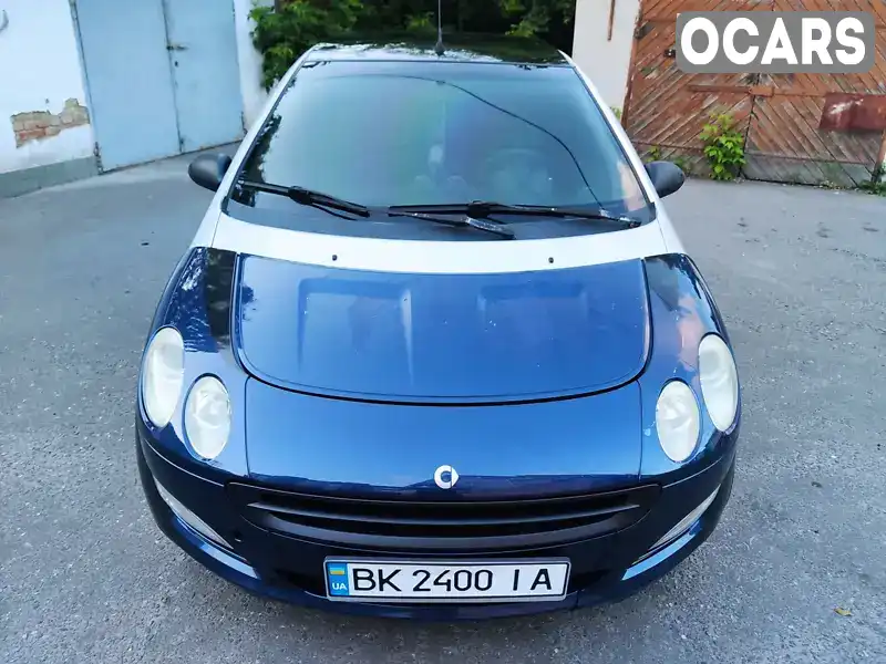 Хетчбек Smart Forfour 2005 1.1 л. Ручна / Механіка обл. Рівненська, Рівне - Фото 1/8