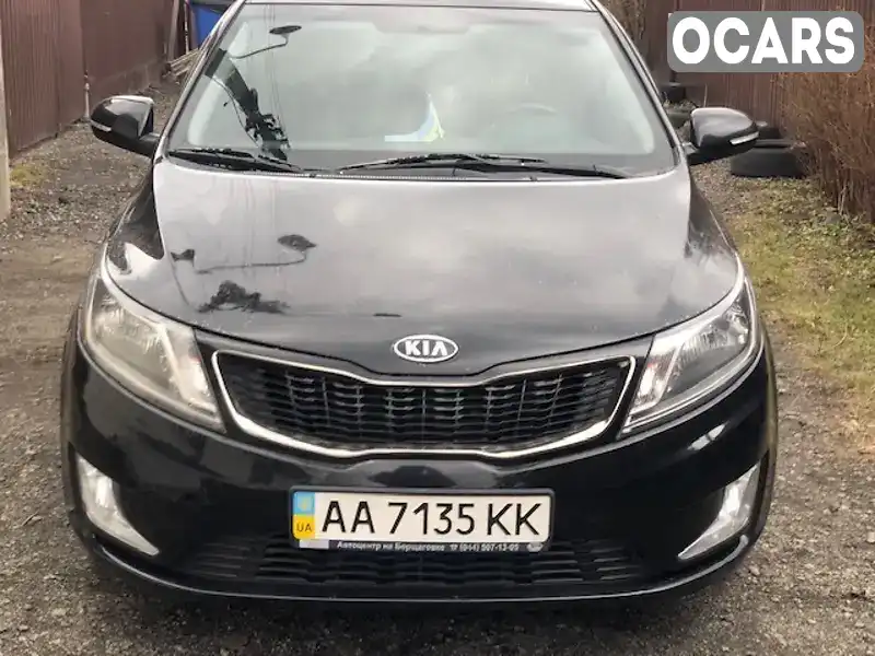 Хетчбек Kia Rio 2012 1.6 л. Автомат обл. Київська, Київ - Фото 1/5