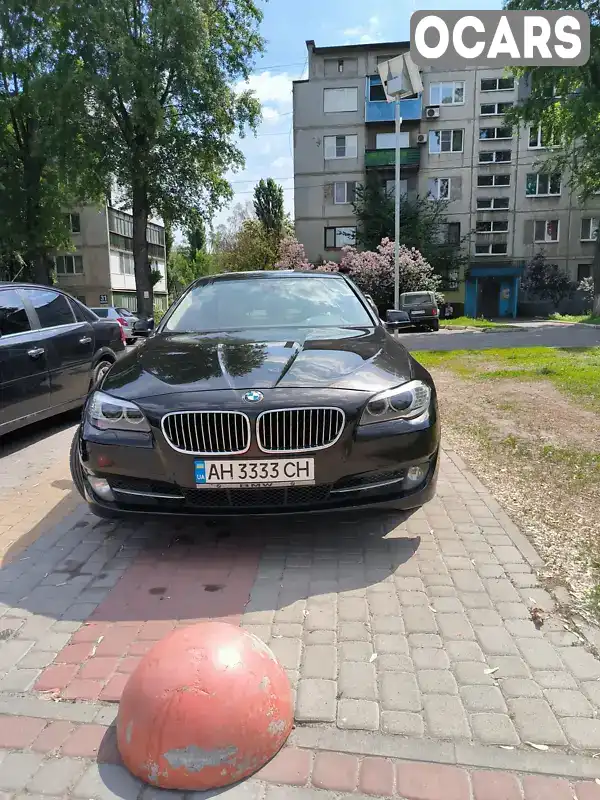 Седан BMW 5 Series 2012 3 л. Автомат обл. Донецкая, Покровск (Красноармейск) - Фото 1/15