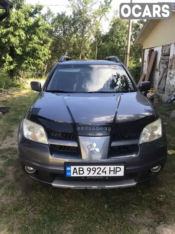 Внедорожник / Кроссовер Mitsubishi Outlander 2007 2.4 л. Автомат обл. Винницкая, Тульчин - Фото 1/21