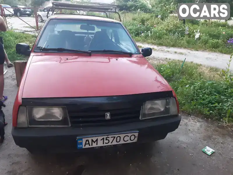 Хэтчбек ВАЗ / Lada 2108 1992 1.5 л. Ручная / Механика обл. Житомирская, Житомир - Фото 1/6