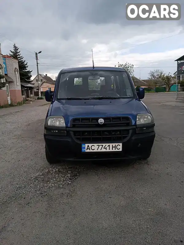 Минивэн Fiat Doblo 2004 1.6 л. Ручная / Механика обл. Запорожская, Запорожье - Фото 1/8