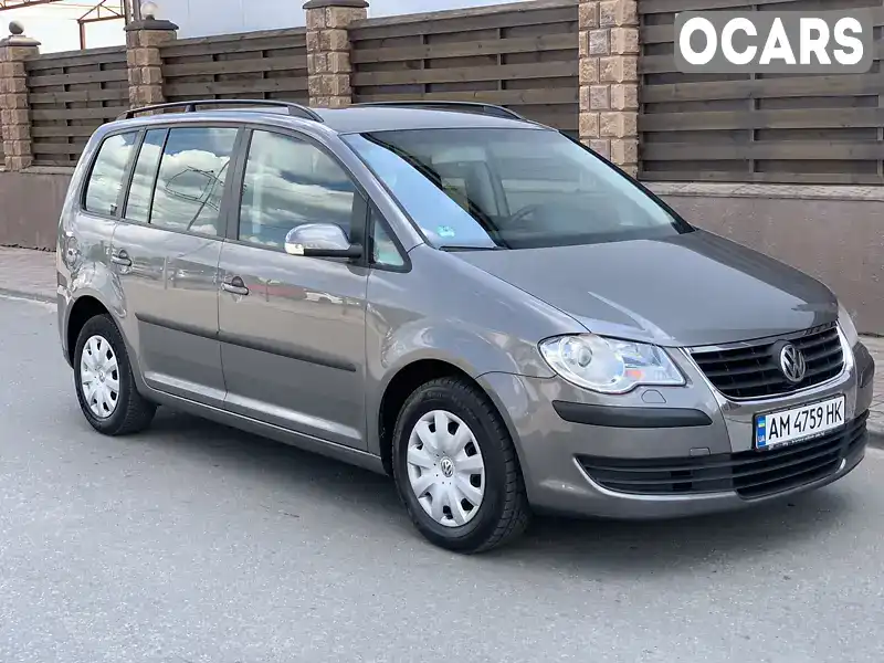 Мінівен Volkswagen Touran 2007 1.6 л. Ручна / Механіка обл. Житомирська, Житомир - Фото 1/21