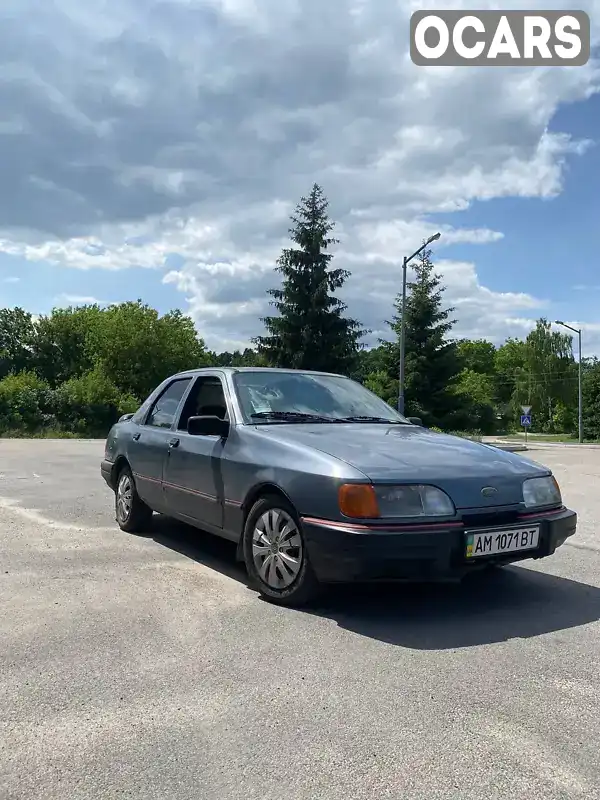 Седан Ford Sierra 1987 2 л. обл. Житомирская, Бердичев - Фото 1/10