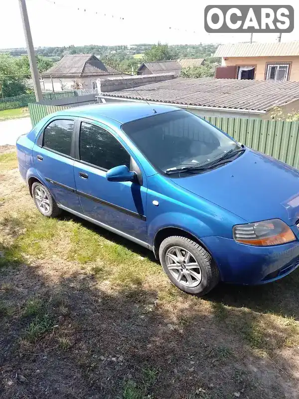 Седан Chevrolet Aveo 2005 1.5 л. Ручна / Механіка обл. Кіровоградська, Новгородка - Фото 1/11