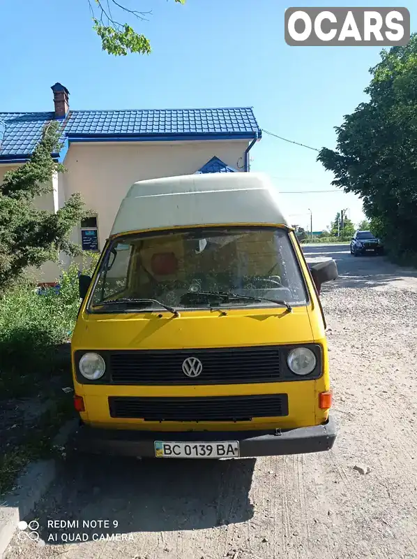 Мінівен Volkswagen Transporter 1989 1.6 л. Ручна / Механіка обл. Львівська, Львів - Фото 1/16