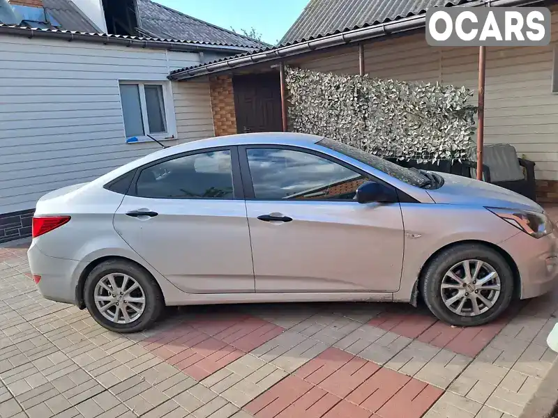 Седан Hyundai Accent 2016 1.4 л. Ручна / Механіка обл. Кіровоградська, Кропивницький (Кіровоград) - Фото 1/4