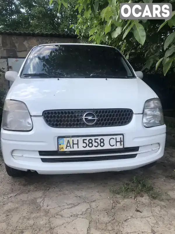 Микровэн Opel Agila 2002 1 л. Ручная / Механика обл. Донецкая, Краматорск - Фото 1/9