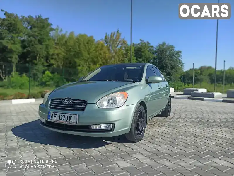 Седан Hyundai Accent 2008 1.6 л. Ручна / Механіка обл. Дніпропетровська, Кривий Ріг - Фото 1/21