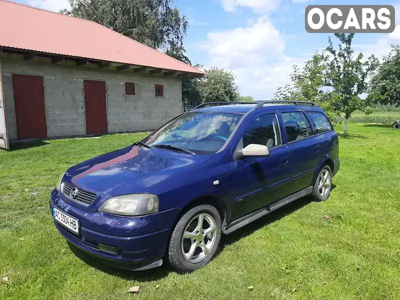 Универсал Opel Astra 2004 1.6 л. Ручная / Механика обл. Волынская, Локачи - Фото 1/13