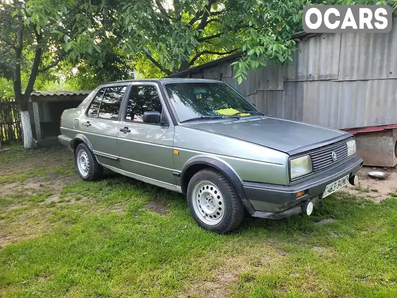 Седан Volkswagen Jetta 1987 1.6 л. Ручна / Механіка обл. Тернопільська, Бучач - Фото 1/20