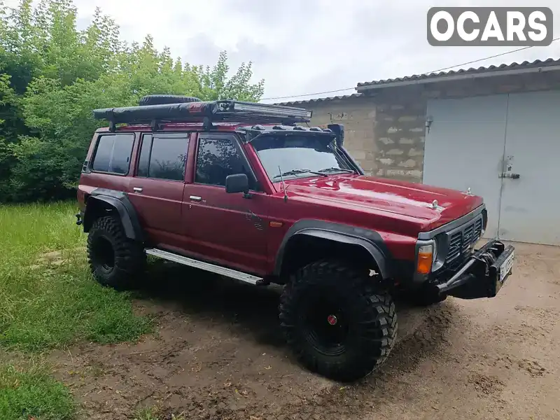 Позашляховик / Кросовер Nissan Patrol 1992 4.2 л. Ручна / Механіка обл. Полтавська, Лохвиця - Фото 1/19