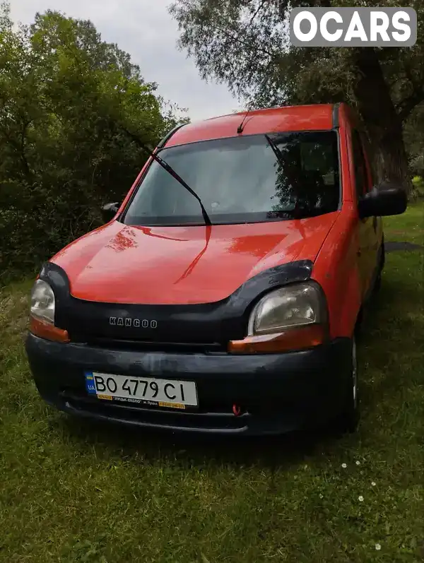 Мінівен Renault Kangoo 1998 1.9 л. Ручна / Механіка обл. Тернопільська, Борщів - Фото 1/13