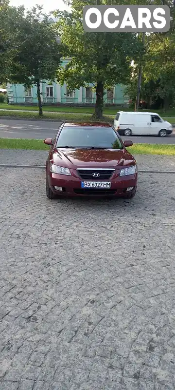 Седан Hyundai Sonata 2008 2 л. Ручная / Механика обл. Хмельницкая, Хмельницкий - Фото 1/12