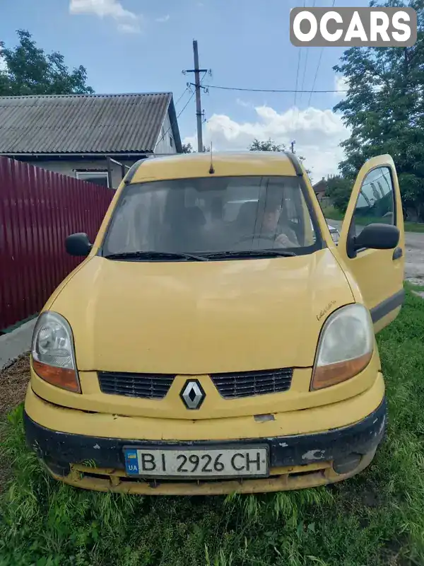 Мінівен Renault Kangoo 2005 1.5 л. Ручна / Механіка обл. Полтавська, Зіньків - Фото 1/3