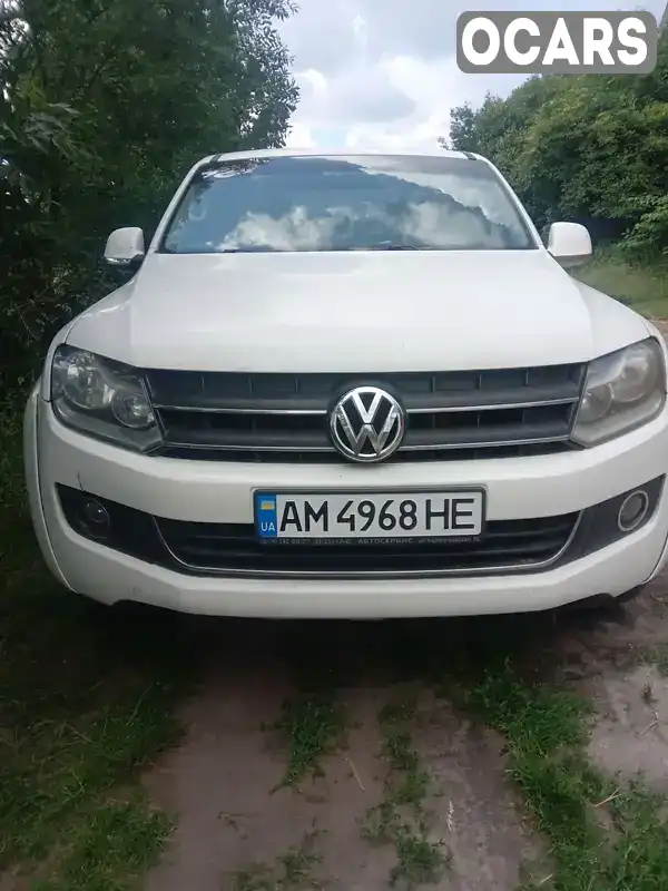 Пікап Volkswagen Amarok 2012 2 л. Ручна / Механіка обл. Житомирська, Житомир - Фото 1/9