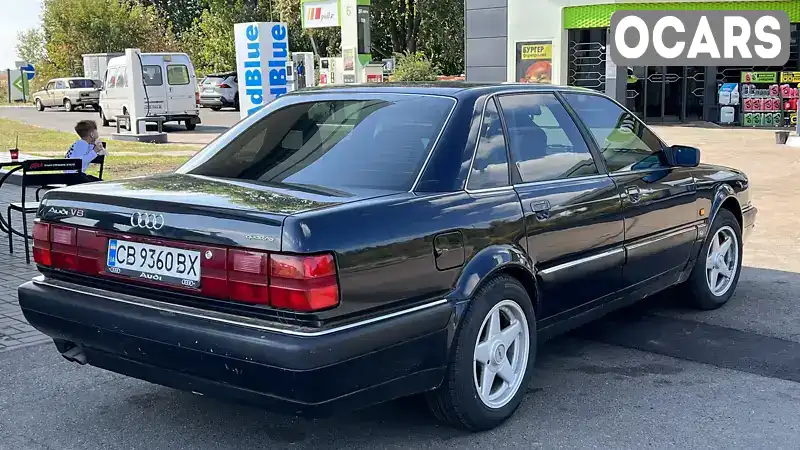 Седан Audi V8 1989 3.6 л. Ручна / Механіка обл. Чернігівська, Чернігів - Фото 1/21