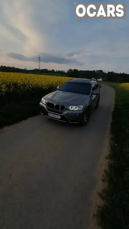 Позашляховик / Кросовер BMW X3 2011 2 л. Типтронік обл. Закарпатська, Виноградів - Фото 1/21