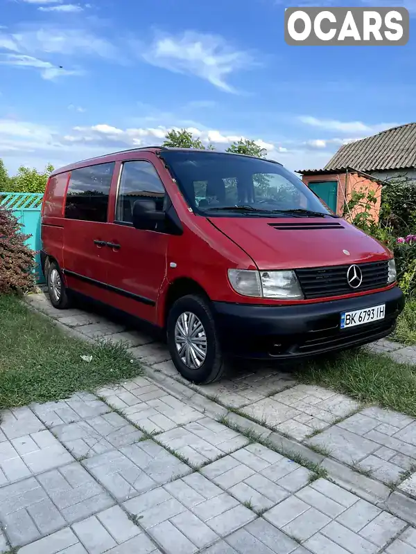 Мінівен Mercedes-Benz Vito 2001 2.2 л. Ручна / Механіка обл. Черкаська, Чорнобай - Фото 1/11