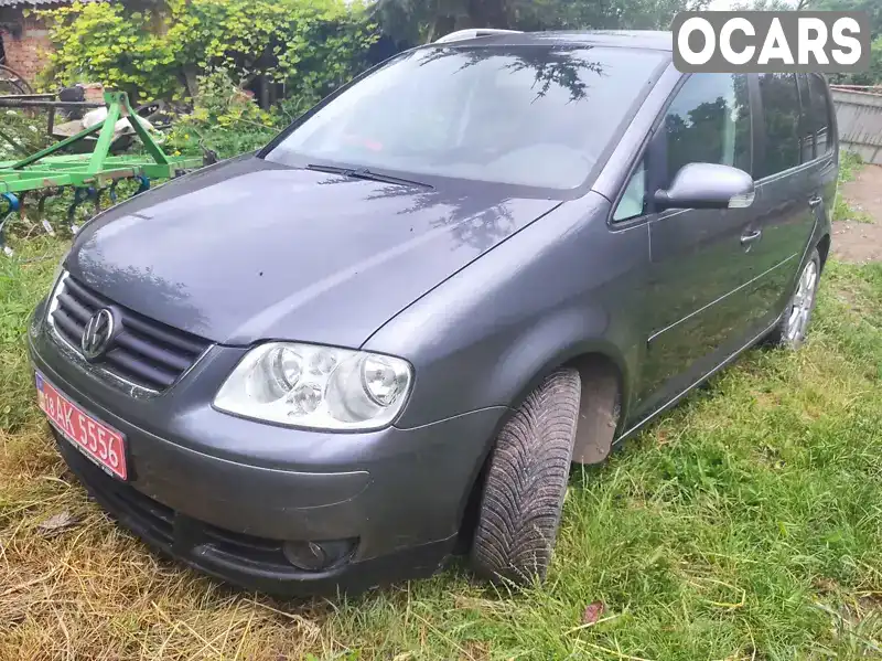 Мінівен Volkswagen Touran 2006 1.9 л. Автомат обл. Тернопільська, Тернопіль - Фото 1/21