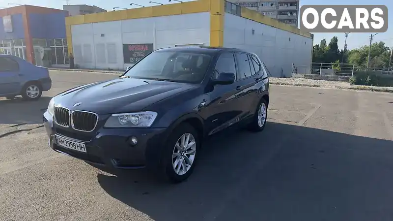 Внедорожник / Кроссовер BMW X3 2012 2 л. Автомат обл. Житомирская, Житомир - Фото 1/19