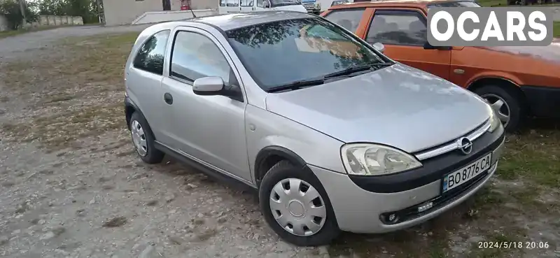 Хэтчбек Opel Corsa 2003 1 л. Ручная / Механика обл. Тернопольская, Тернополь - Фото 1/21