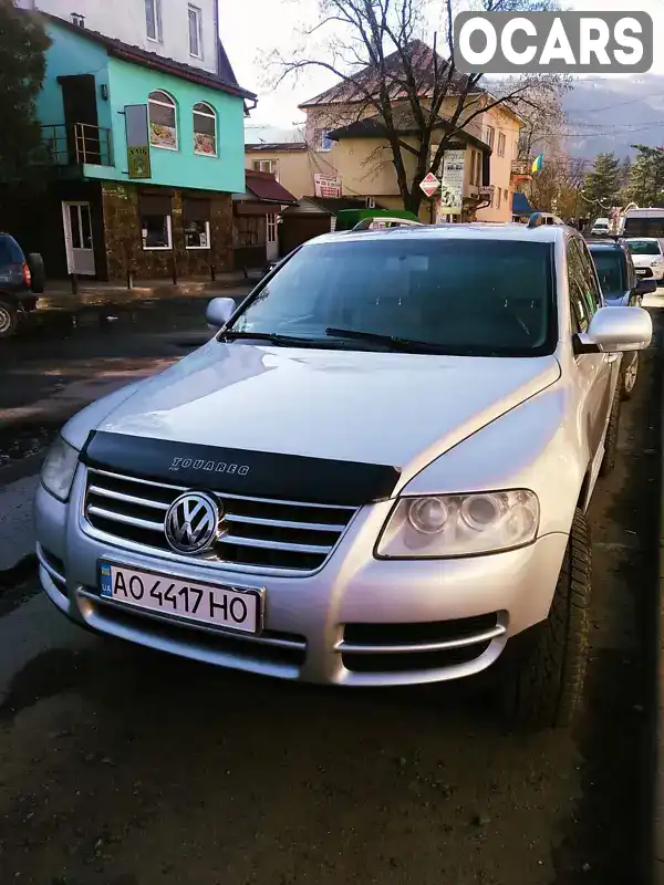 Позашляховик / Кросовер Volkswagen Touareg 2003 2.5 л. Ручна / Механіка обл. Закарпатська, Рахів - Фото 1/16