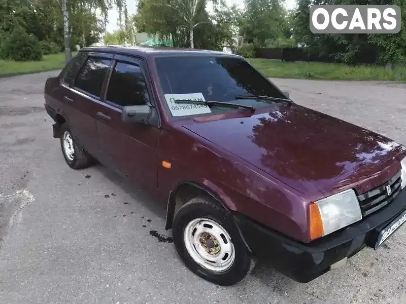 Седан ВАЗ / Lada 21099 2009 1.6 л. Ручна / Механіка обл. Черкаська, Золотоноша - Фото 1/10