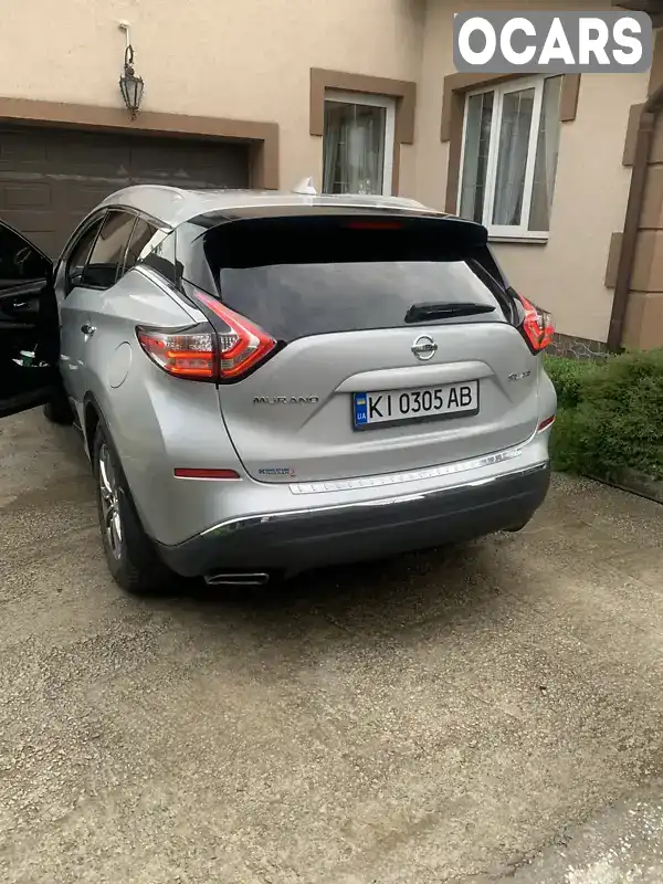 Позашляховик / Кросовер Nissan Murano 2017 3.5 л. Варіатор обл. Київська, Київ - Фото 1/15