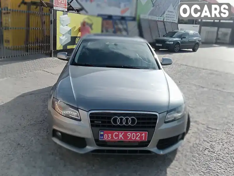 Седан Audi A4 2010 1.98 л. Типтронік обл. Полтавська, Полтава - Фото 1/12