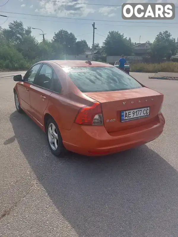 Седан Volvo S40 2010 1.6 л. Ручная / Механика обл. Днепропетровская, Днепр (Днепропетровск) - Фото 1/17