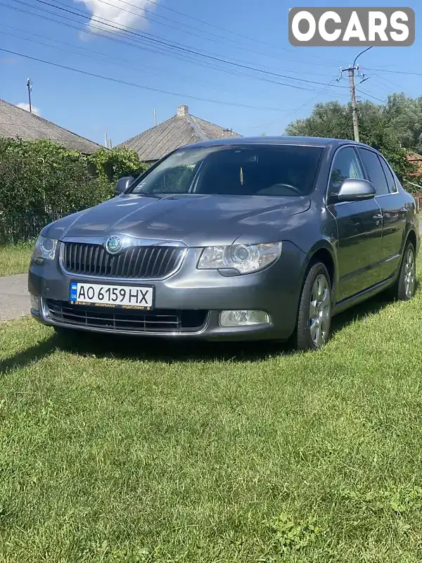 Ліфтбек Skoda Superb 2009 2 л. Автомат обл. Закарпатська, Ужгород - Фото 1/13