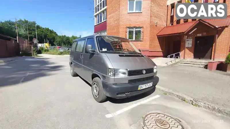 Мінівен Volkswagen Transporter 1998 1.9 л. Ручна / Механіка обл. Тернопільська, Тернопіль - Фото 1/11