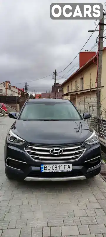 Позашляховик / Кросовер Hyundai Santa FE 2016 2.4 л. Автомат обл. Тернопільська, Тернопіль - Фото 1/18