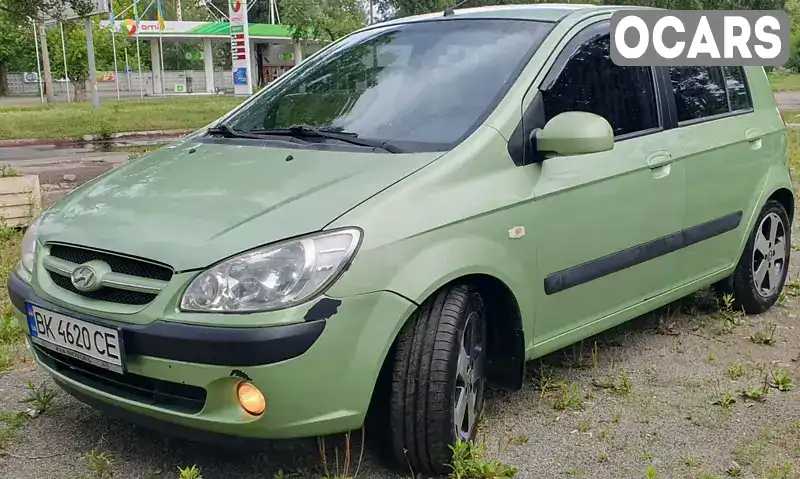 Хетчбек Hyundai Getz 2006 1.4 л. Автомат обл. Черкаська, Черкаси - Фото 1/21