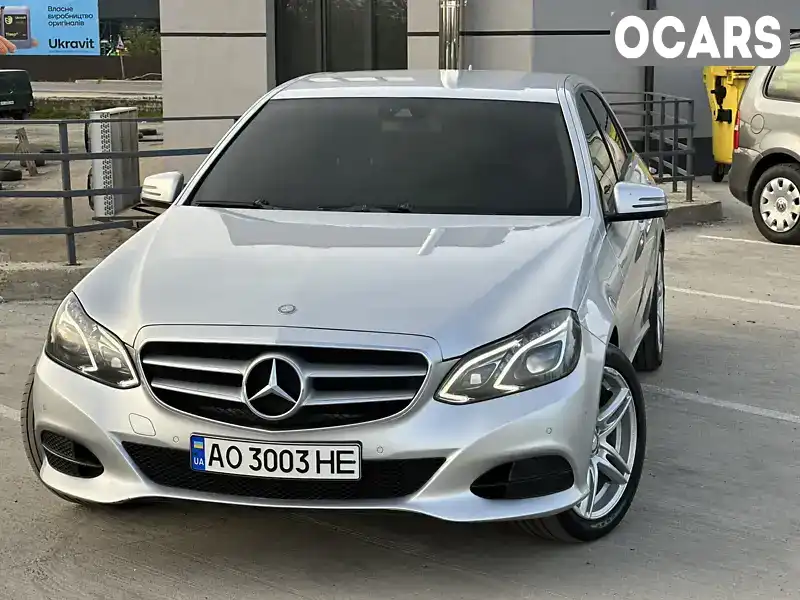 Седан Mercedes-Benz E-Class 2013 2.1 л. обл. Закарпатская, Мукачево - Фото 1/21