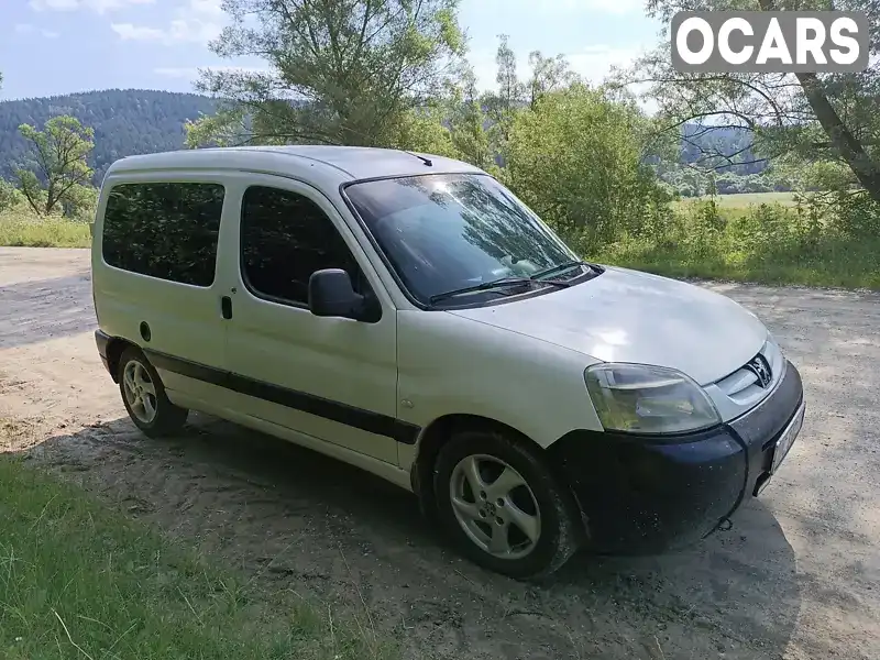 Мінівен Peugeot Partner 2005 1.9 л. Ручна / Механіка обл. Львівська, Старий Самбір - Фото 1/8