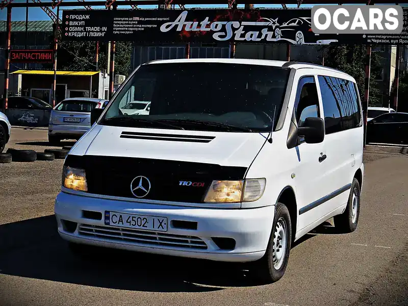 Мінівен Mercedes-Benz Vito 2002 2.2 л. Ручна / Механіка обл. Черкаська, Черкаси - Фото 1/17