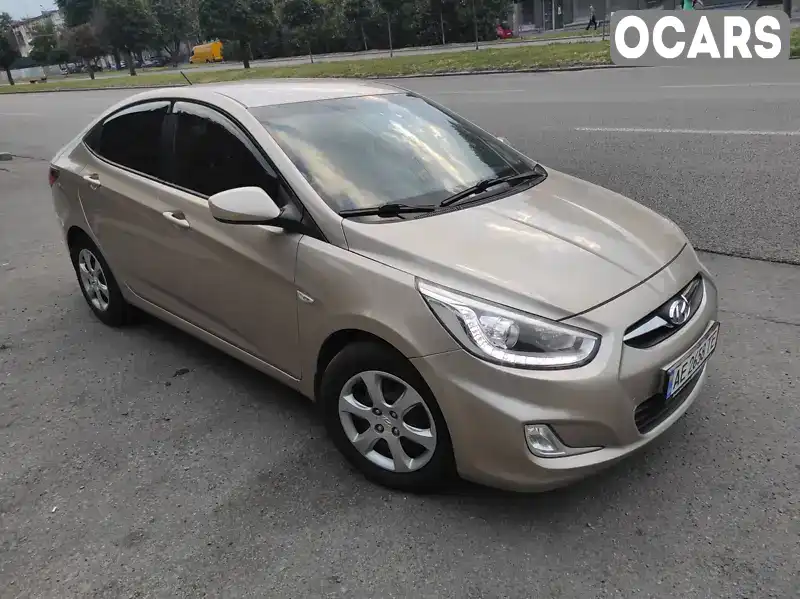 Седан Hyundai Accent 2013 1.4 л. Ручная / Механика обл. Днепропетровская, Днепр (Днепропетровск) - Фото 1/21