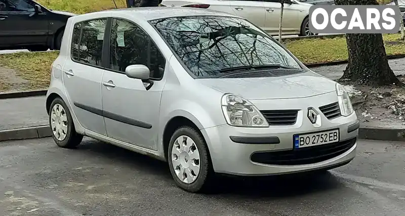 Хэтчбек Renault Modus 2006 1.6 л. Ручная / Механика обл. Тернопольская, Тернополь - Фото 1/21