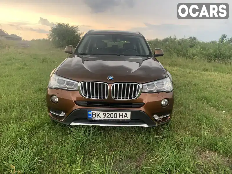 Внедорожник / Кроссовер BMW X3 2016 2 л. Автомат обл. Ровенская, Сарны - Фото 1/10