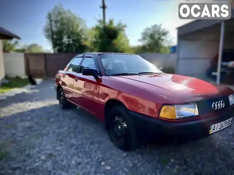 Седан Audi 80 1988 1.8 л. Ручна / Механіка обл. Київська, Київ - Фото 1/21