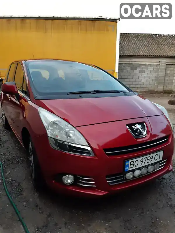 Мікровен Peugeot 5008 2010 1.6 л. Ручна / Механіка обл. Тернопільська, Теребовля - Фото 1/17